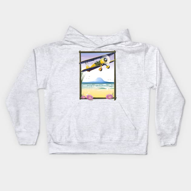 Flying High Kids Hoodie by nickemporium1